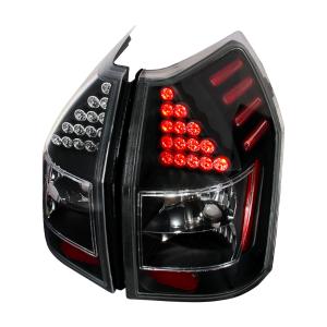 05-06 DODGE MAGNUM LED TAIL LIGHTS BLACK Spec D LED Tail Lights (Black)