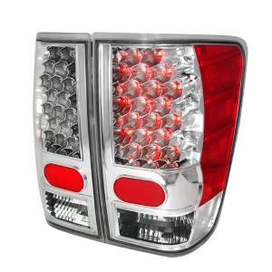 04-12 NISSAN TITAN LED TAIL LIGHTS CHROME Spec D LED Tail Lights (Chrome)