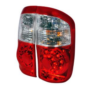 00-06 TOYOTA TUNDRA LED TAIL LIGHTS RED Spec D LED Tail Lights (Red)