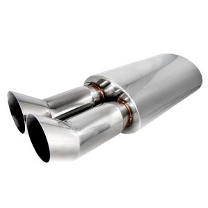 Sport Compact Cars (Universal) Spec D DTM Dual Outlet Muffler 