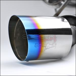 2003-2009 Nissan 350z Models Only (Do Not Fit Infinity G35 Models) Spec D Burnt Tip Dual Catback Exhaust