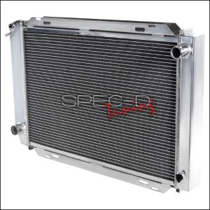 1979-1993 Ford Mustang Models Only Spec D Aluminum 3-Row Cooling Radiator