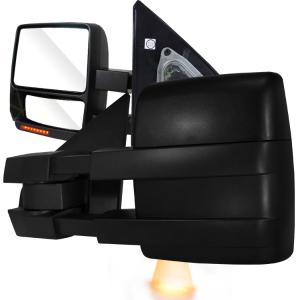 04-08 FORD F150 TOWING MIRRORS POWER ADJUSTMENT OE TYPE W/ HEATED MIRRORS Spec D Power Towing Mirrors - Adjustable - Heated