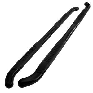 04-10 DODGE DURANGO 3 INCHES ROUND SIDE STEP BAR - BLACK Spec D 3