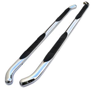 04-10 DODGE DURANGO 3 INCHES ROUND SIDE STEP BAR CHROME Spec D 3