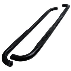 01-03 FORD F150 3 INCHES ROUND SIDE STEP BAR - BLACK - SUPERCREW Spec D 3