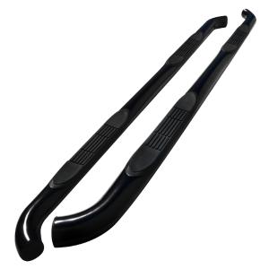 05-13 TOYOTA TACOMA 3 INCHES ROUND SIDE STEP BAR - BLACK - ACCESS CAB Spec D 3