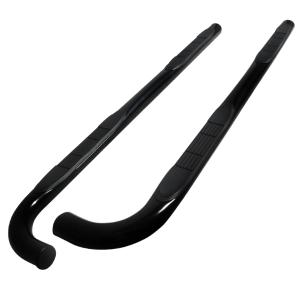 02-09 Chevrolet TRAILBLAZER 3 INCHES ROUND SIDE STEP BAR - BLACK Spec D 3