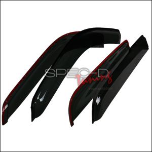 2002-2010 Ford Explorer Models Only, 2002-2010 Mercury Mountaineer Models Only Spec D Window Visors