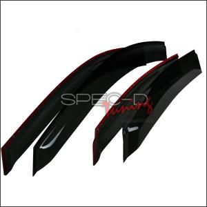 2008-2011 Ford Focus 4 Door Models Only Spec D Window Visors