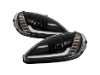 Chevy Corvette C6 2005-2013  Spyder Auto Headlights w/ High-Power LED Module