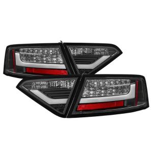 Audi A5 08-12 - Incandescent Model Only ( Not Compatible With LED Model ) LED Tail Lights - Black