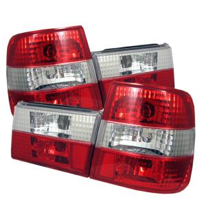 88-95 BMW 5 Series (E34) Spyder Altezza Tail Lights - Red/Clear