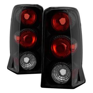 Cadillac Escalade SUV ( Not EXT ) 02-06 Euro Style Tail Lights - Black Smoke