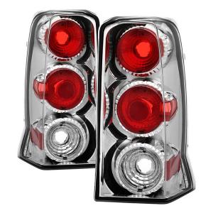 02-06 Cadillac Escalade (Not EXT ) 02-06 Spyder Altezza Tail Lights - Chrome