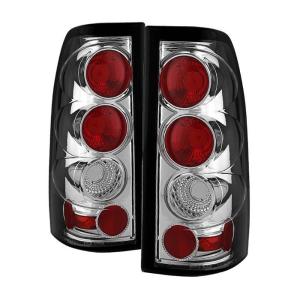 03-06 Chevrolet Silverado 1500/2500 ( Does Not Fit Stepside ) Spyder Auto Tail Lights - LED (Chrome)