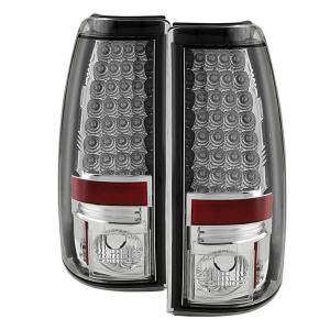 03-06 Chevrolet Silverado 1500/2500 ( Does Not Fit Stepside ) Spyder Auto Tail Lights - LED (Chrome)