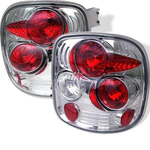 99-04 Chevrolet Silverado Spyder Auto Tail Lights - Euro (Chrome)