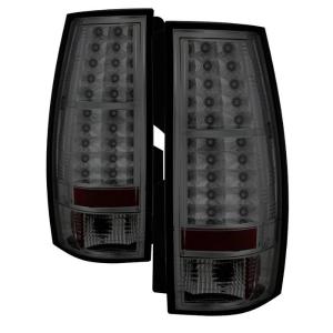 07-14 Chevrolet Suburban, 07-14 Chevrolet Tahoe, 07-14 GMC Yukon Spyder LED Tail Lights - Smoke