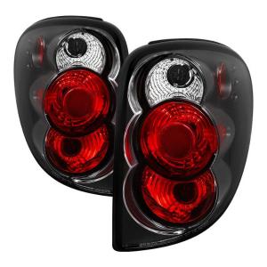 01-07 Dodge Caravan (Caravan), 00-03 Chrysler Voyager, 01-07 Chrysler Town And Country Spyder Altezza Tail Lights - Black