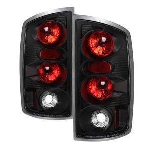 02-06 Dodge Ram Spyder Altezza Tail Lights - Black