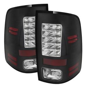 13-14 Dodge Ram Spyder LED Tail Lights, Chrome