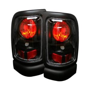 94-02 Dodge Ram, 94-01 Dodge Ram Spyder Altezza Tail Lights - Black