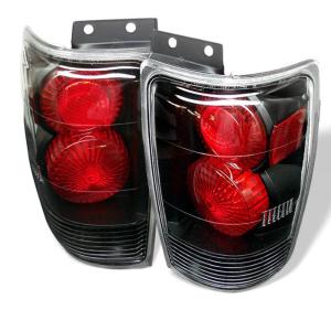 97-02 Ford Expedition Spyder Altezza Tail Lights - Black