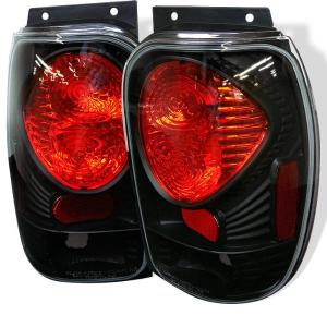 98-01 Ford Explorer, 97-01 Mercury Mountaineer Spyder Altezza Tail Lights - Black