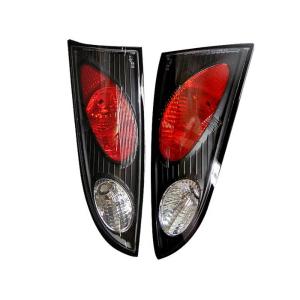 00-04 Ford Focus (3/5Dr) Spyder Altezza Tail Lights - Black