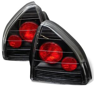 92-96 Honda Prelude Spyder Altezza Tail Lights - Black