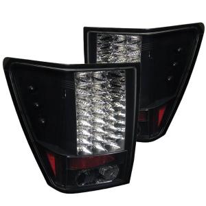 05-06 Jeep Grand Cherokee Spyder LED Tail Lights - Black