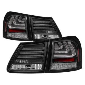 Lexus GS 350 07-11 LED Tail Lights - Black