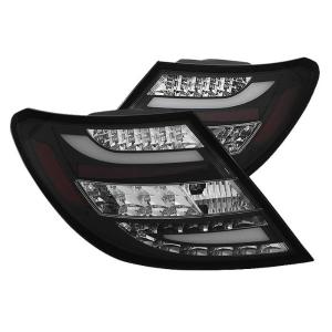 08-11 Mercedes C-class Spyder LED Tail Lights - Black