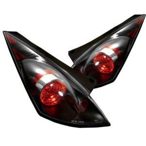 03-05 Nissan 350Z Spyder Altezza Tail Lights - Black