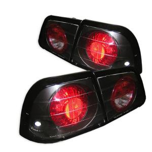 97-99 Nissan Maxima Spyder Altezza Tail Lights - Black