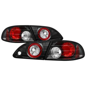 98-02 Toyota Corolla Spyder Altezza Tail Lights - Black