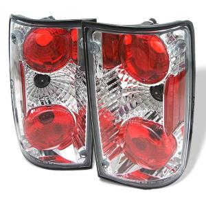 89-95 Toyota Pick-up Spyder Altezza Tail Lights - Chrome