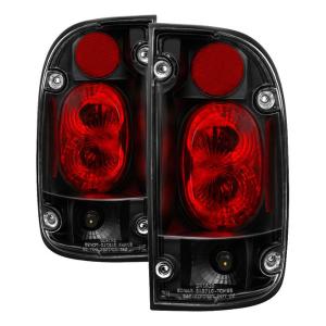 01-04 Toyota Tacoma Spyder Altezza Tail Lights - Black