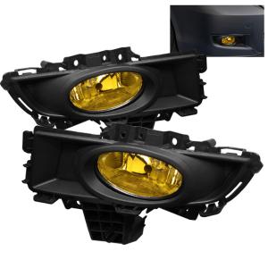 07-08 Mazda 3 (4Dr) Spyder OEM Fog Lights - Yellow