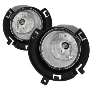 11-15 Dodge Durango Spyder Fog Lights with Universal Switch - Clear, OEM