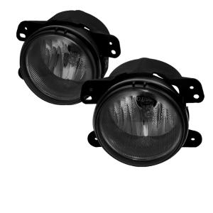 09-10 Dodge Journey, 07-09 Jeep Wrangler, 06-09 Chrysler PT Cruiser, 05-08 Dodge Magnum, 05-10 Chrysler 300 Spyder OEM Fog Lights- Smoke