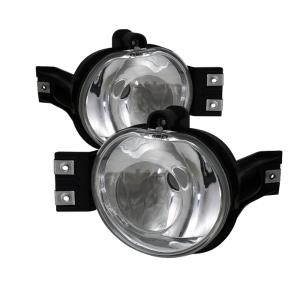 04-06 Dodge Durango, 03-09 Dodge Ram, 02-08 Dodge Ram Spyder Crystal Fog Lights - Euro Clear