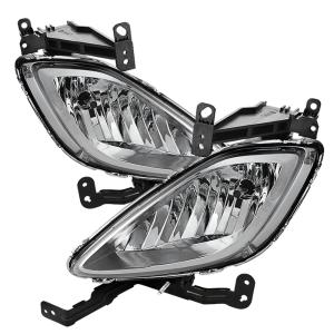 11-13 Hyundai Elantra Spyder OE Style Fog Lights W/Switch, Clear