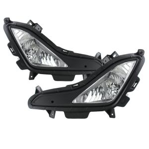 14-Up Hyundai Elantra Spyder Fog Lights with Switch - Clear, OEM