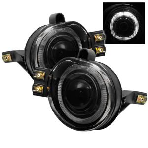 02-05 Dodge Ram (1500), 03-06 Dodge Ram (2500/3500 Halo) Spyder Halo Projector Fog Lights - Smoke