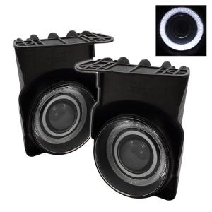 03-06 GMC Sierra (1500/2500/3500) Spyder Halo Projector Fog Lights - Smoke