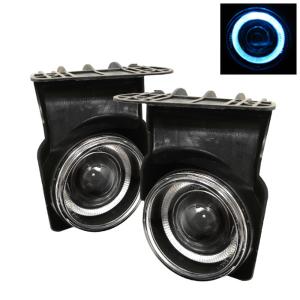 03-06 GMC Sierra (1500/2500/3500) Spyder Halo Projector Fog Lights - Clear