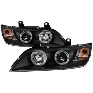 96-02 BMW Z3 Spyder Auto Headlights - Halo Projectors (Black)