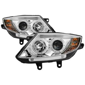 03-08 BMW Z4 Spyder Auto Projector Halo Headlights - Chrome